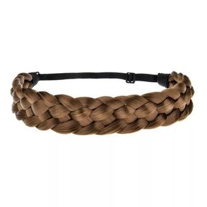 RoxyMc’s Braided Headband Synthetic Hair BROWN